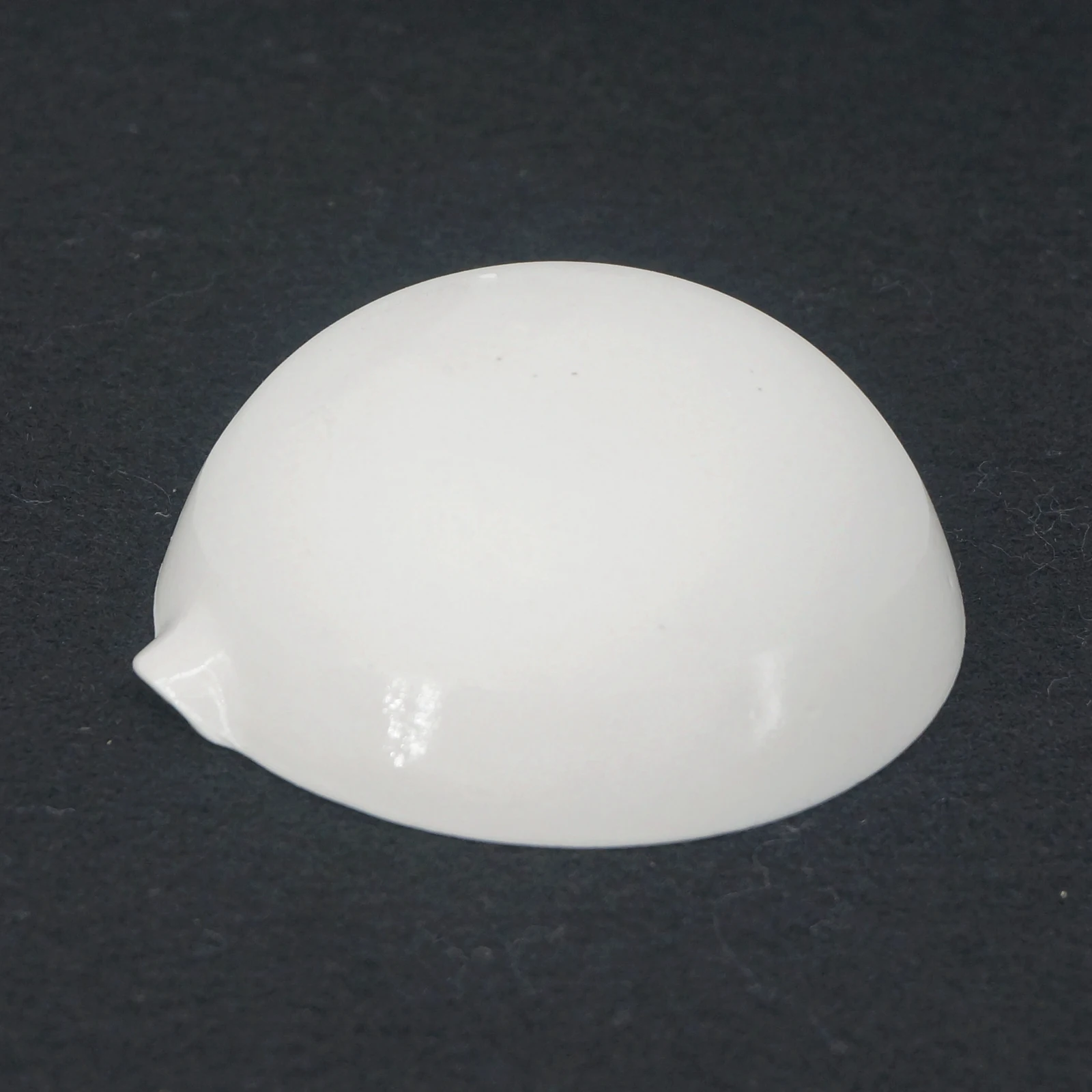 40ml 50ml 60ml 75ml 100ml Ceramic Evaporating Dish Round Bottom With Spout Chemistry Laboratory