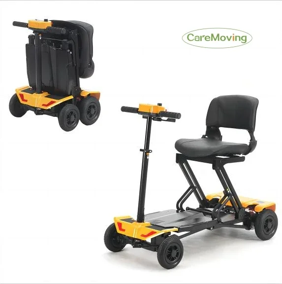 

High Quality Portable Lightweight Electric Folding Mobility Scooter Handicapped Mobility Scooters Auto Folding Mobility Scooter