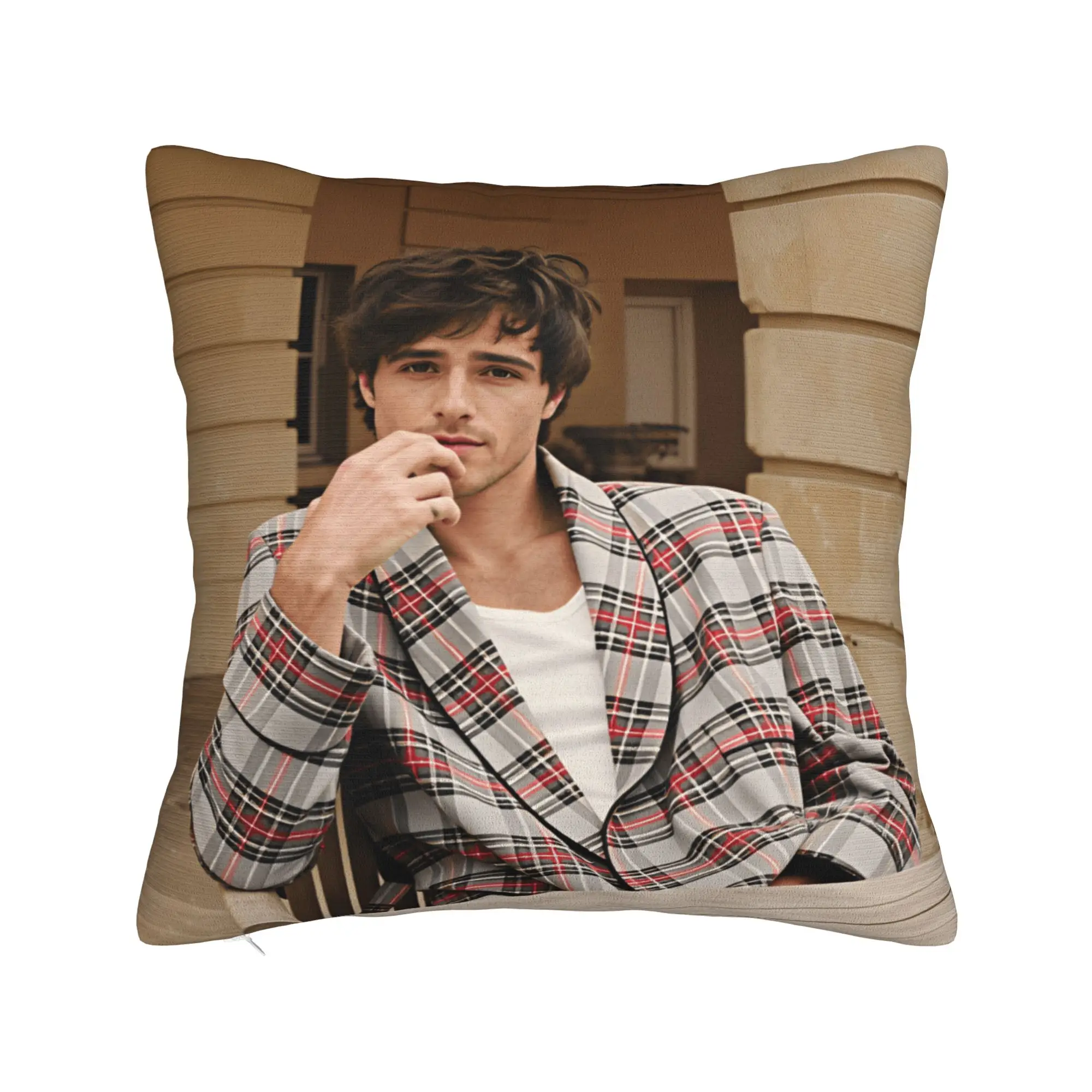 Jacob E-Elordi Pillow Case  Print Pillow Cover Fashion Pillowcases For Living Room Bed Chair