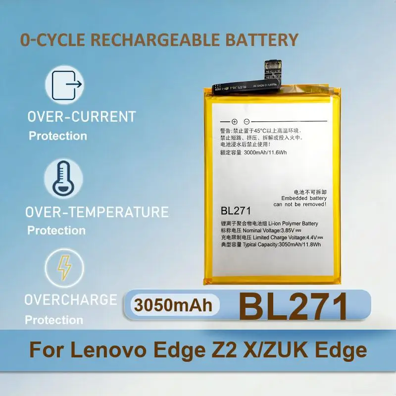 Аккумулятор для Lenovo Edge Z2 X/ZUK Vibe S1 Lite S1La40 BL260 Z5 L78011 L78012 K5 Play S850 S850T S860 Lemon K4 Note/X3