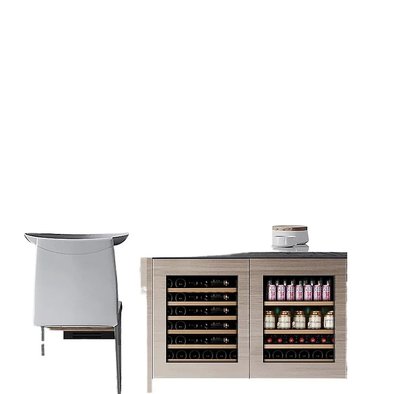 Ultra-thin embedded wine cabinet, constant temperature wine cabinet, constant humidity cigar cabinet, tea ice bar, drinks