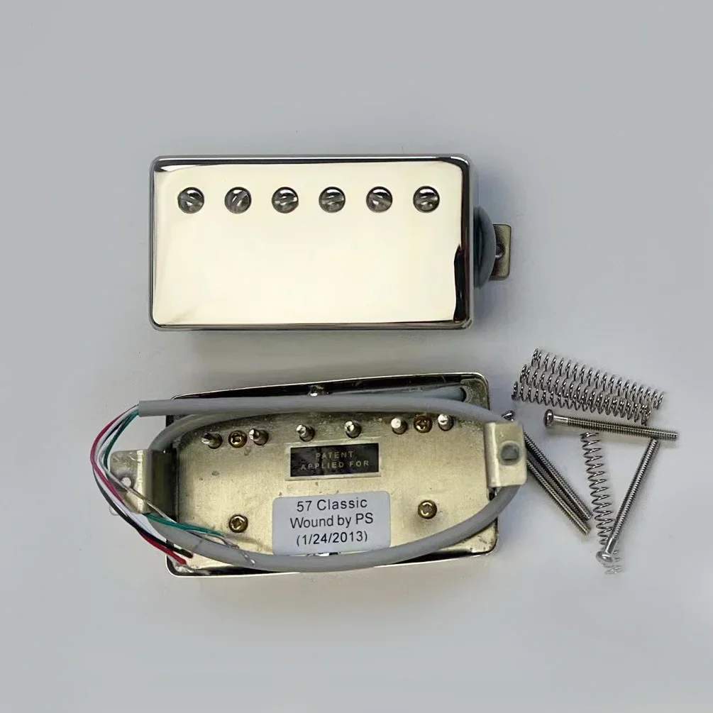 Guitar Pickups Alnico II Humbucker Pickups '57 Classic And '57 Classic Plus 4C Wire Nickel 1 Set