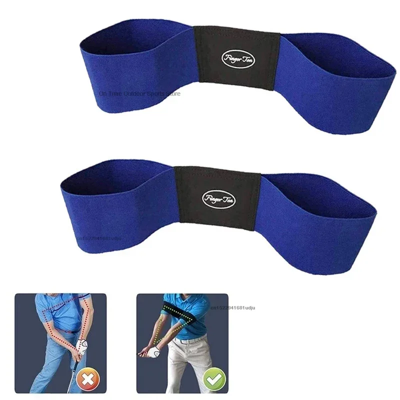 Elastic Golf Swing Trainer Braço Banda Belt, alinhamento gesto, formação auxiliar para praticar guia, profissional, venda quente