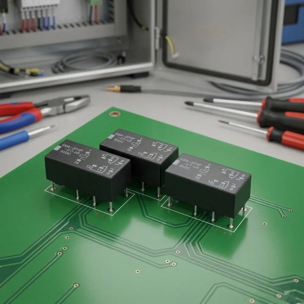 Solid State Switching Component for SSR Use to 32V Operating Range Pin Soldering Type 5A AC 10A DC Configurable