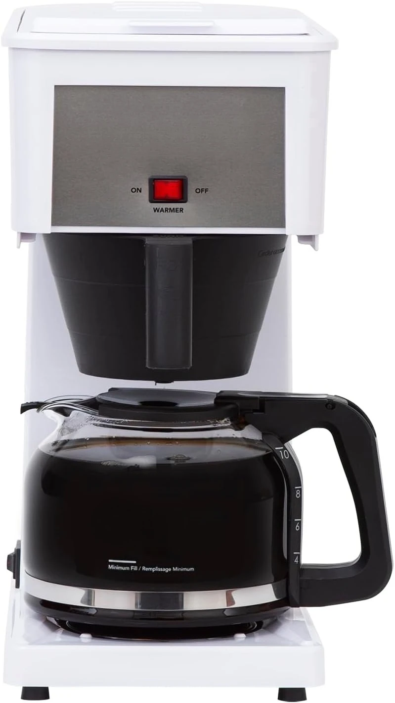 

Домашняя кофеварка GRW Velocity Brew на 10 чашек, белая - прямые продажи с фабрики