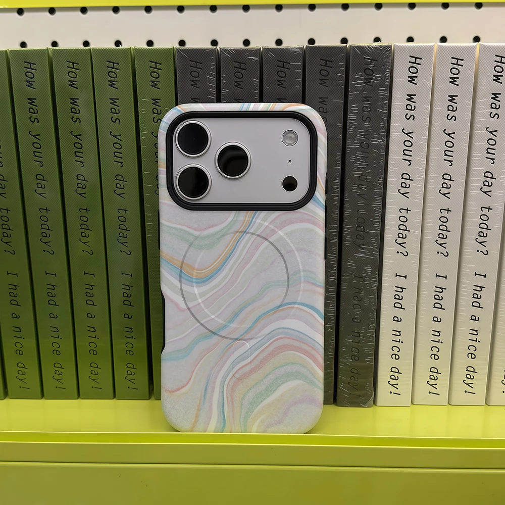 Pastel Marmer Dubbellaagse Ach - Apple Iphone 15 Pro Max recensie en prijs