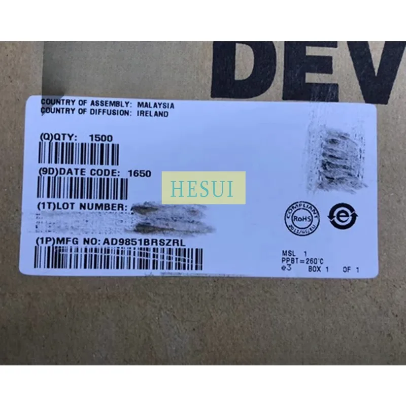 

Новый оригинальный AD9851BRSZ AD9851 SSOP28