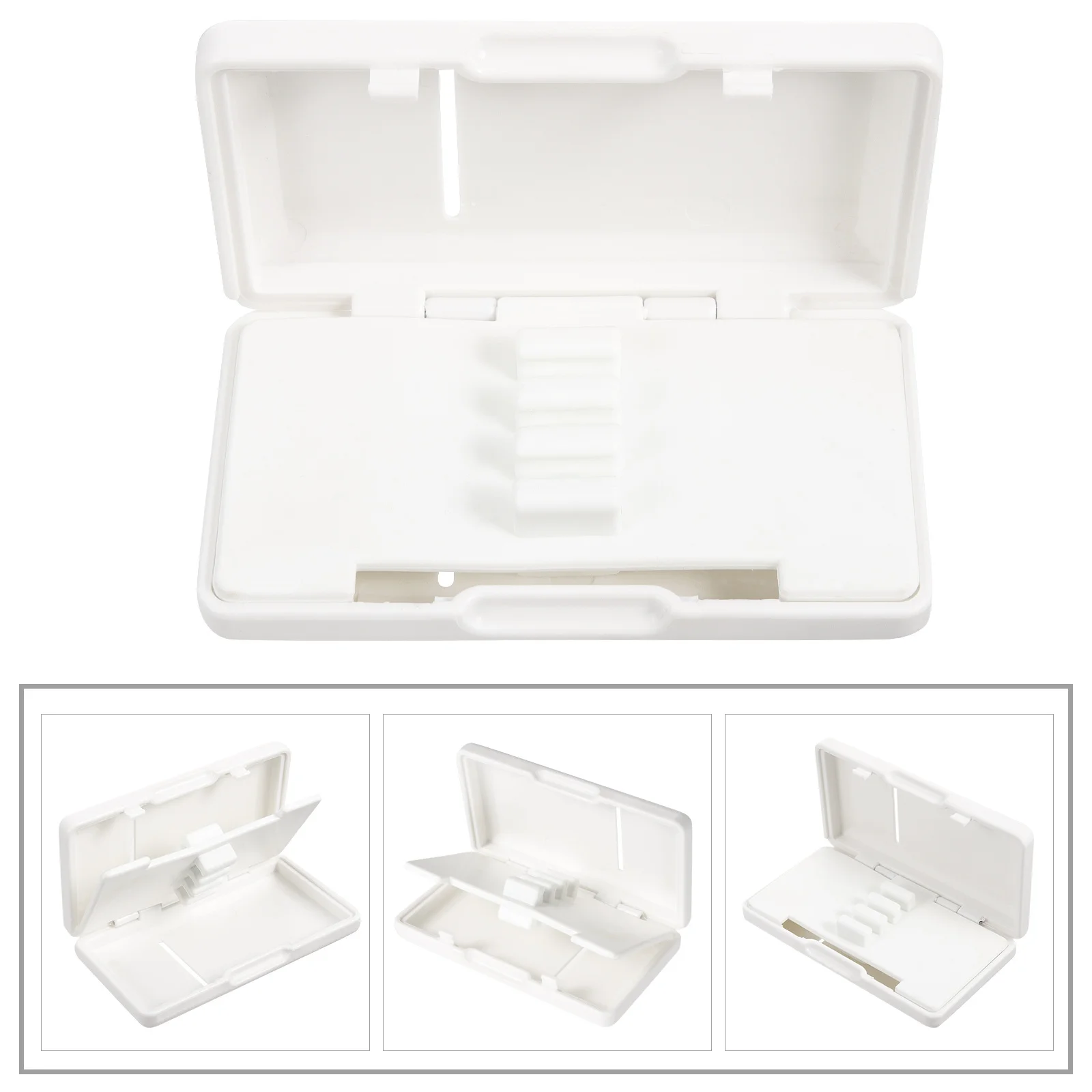 6-Slot Oboe Reed Box Portable Plastic Storage Holder For Saxophone Reeds Organizer Accessory Container Carrying Case