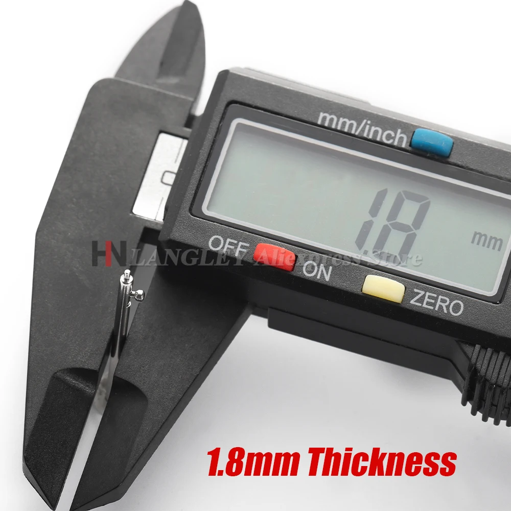 4個/20個入り ウォッチピン クイックリリース 1.8mm径 バンド フルステンレススチール スプリングバー 12 13 14 15 16 17 18 19 20 21 22mm 24mm