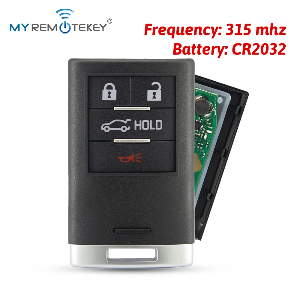 

REMTEKEY smart key 4 button 315 MHz for 2010-2015 Cadillac SRX ATS XTS