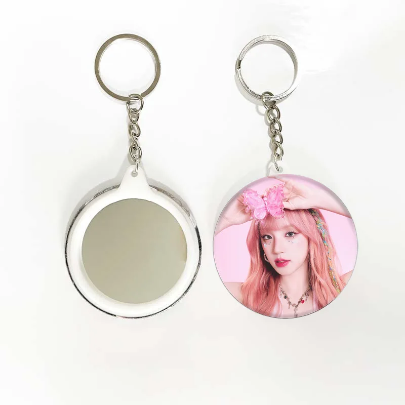 Song Yuqi Strawberry Music Festival Badge Mirror portachiavi accessori per ciondoli periferiche di supporto