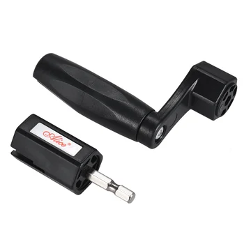 Alice A009CP Multifunktionale Gitarre String Peg Wickler Brücke Pin Puller Elektro-schrauber Drill Bit Gitarre Reparatur Werkzeug