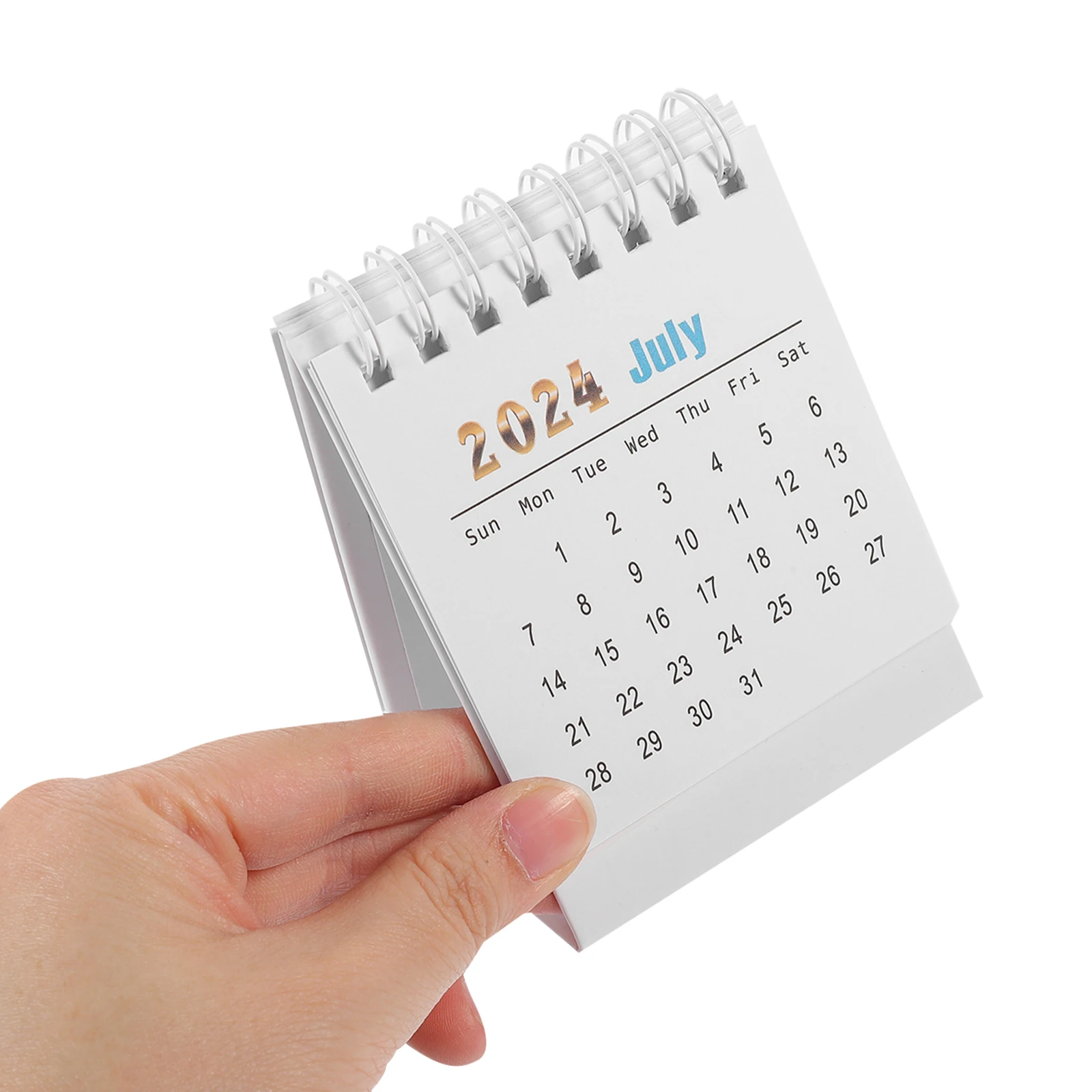 

2024 Desktop Paper Mini Table For Home Office School Compact Size Stand Up Daily Planner Household Desk Decorative