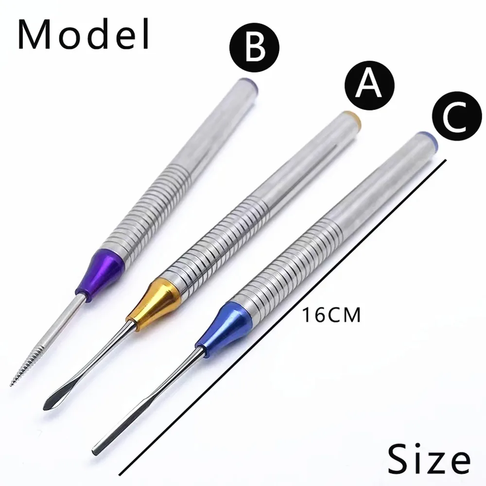 Dental Broken Root Drill Remnant Extractor Dental Dental Extractor Apical Root Fragments Drill Titanium Tip Flexible