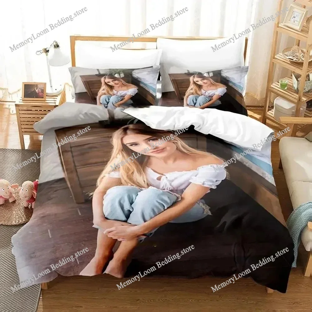 Mia Maples Chic Bedding Set Duvet Cover 3D Fashion Bedding Design King Queen Duvet Cover Double Bed Soft Cozy Set Home Textile