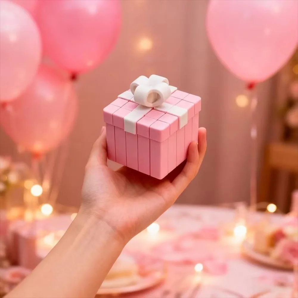 

Relaxation 3D Printed Fidget Toy Portable Funny Stackable Gift Cube Decompression Novelty Creative Gift Box Holiday Birthday