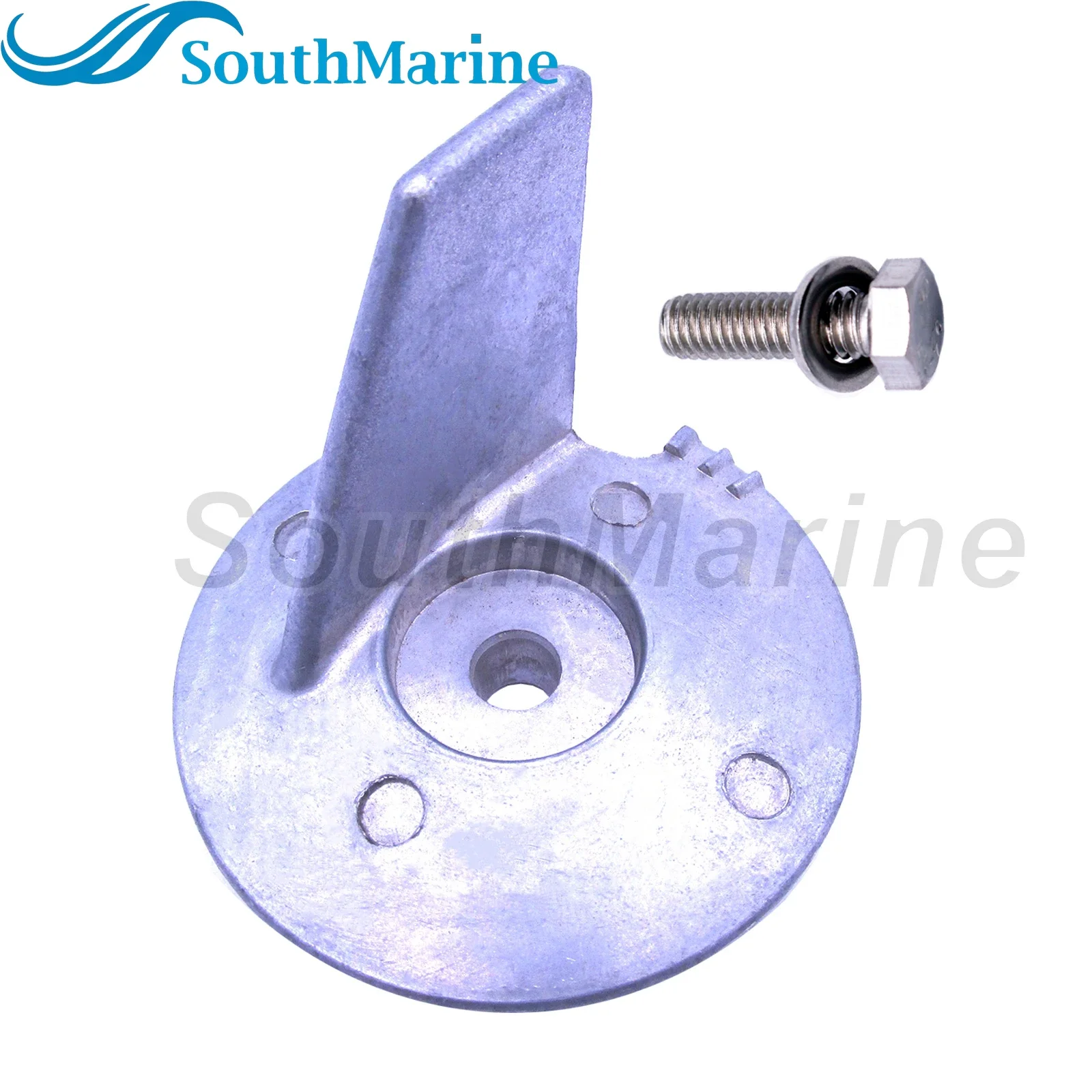 Boat Motor 3V1-60217-0 3V1602170 853762T01 Trim Tab Anode for Tohatsu Nissan Mercury Evinrude Johnson 6/8/9.8/9.9/15/18/20HP