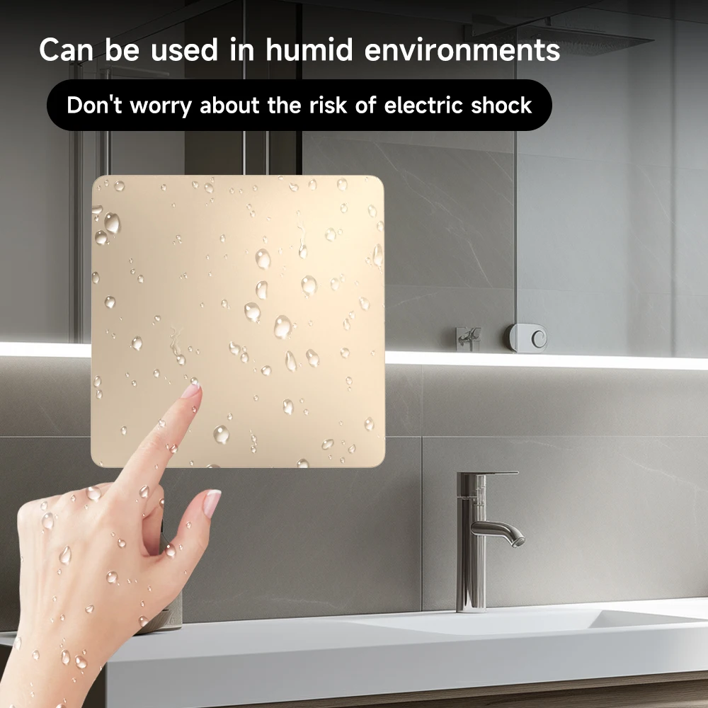 Aovrlcx Smart Home Self Powered Wireless Switches For Lights Kinetic Light Switch Kit Remote Light Switches Wireless Wall Button