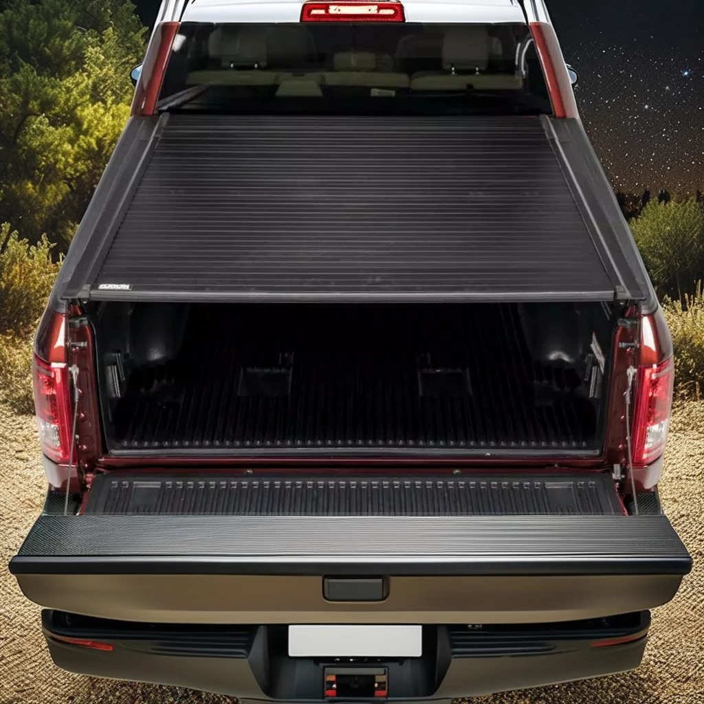 

Deren High QualityElectric Power Retractable Truck Bed Tonneau Cover Matte Black Custom Fit 2009-2022 Dodge Ram 1500