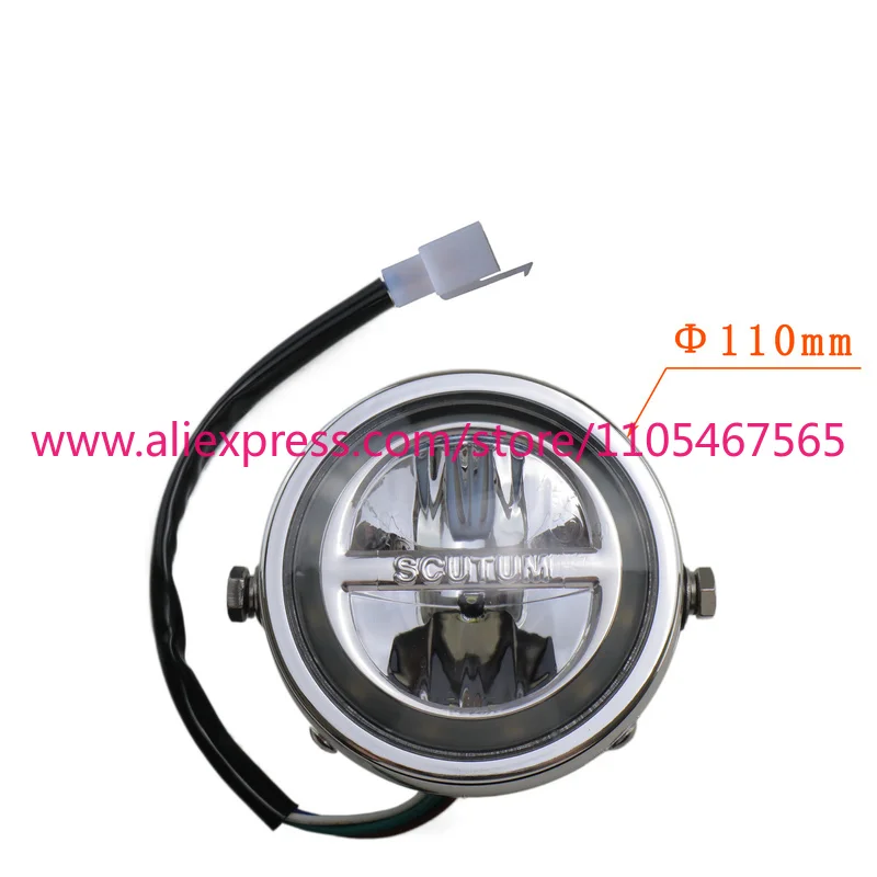 Ma Shell Golf Cart DC Headlights NEV Accessories Golf Cart Headlights