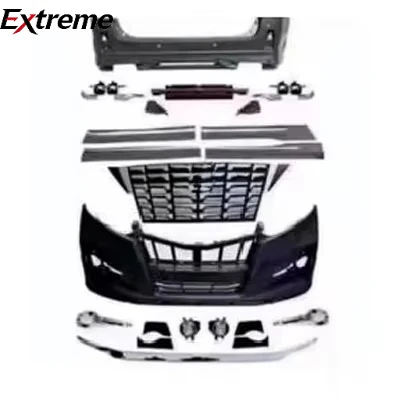 CAR BUMPER Facelift Style Body Kit Bodykit Front Bumper Rear Bumper Side Skirt for Alphard Simplified Version MODIFICATION KITS