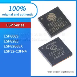 Original genuine ESP8089 ESP8266EX ESP8285 ESP32-C3FN4 new Wi-Fi MCU chip wireless transceiver IC chip QFN-32