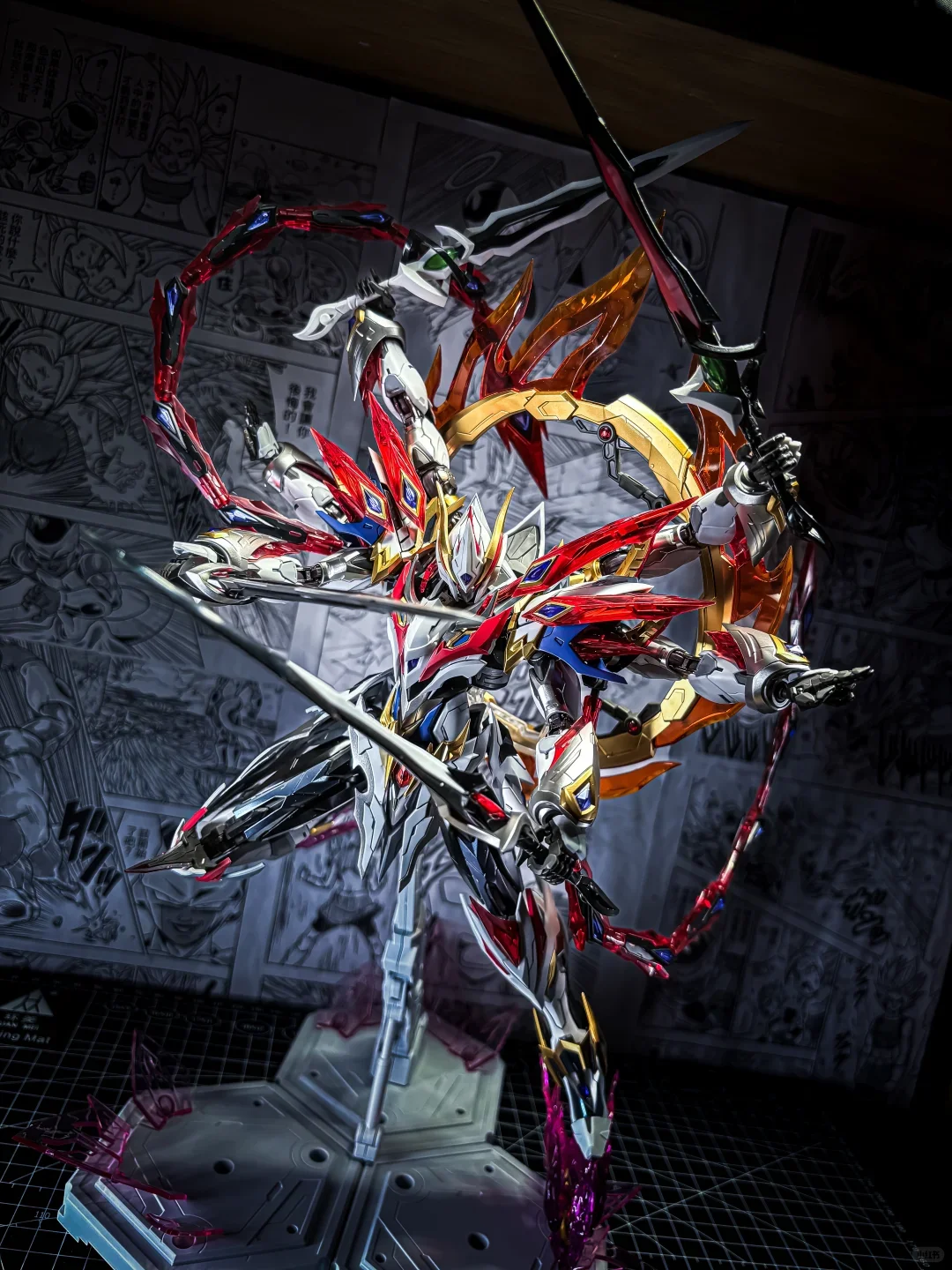 

【Новый цвет】Конструктор MOTO NUCLEAR MNP-XH04W NEZHA/AoBing/BAIQI: Модель-скелет из сплава, сборная модель, фигурки, мобильные игрушки, подарки