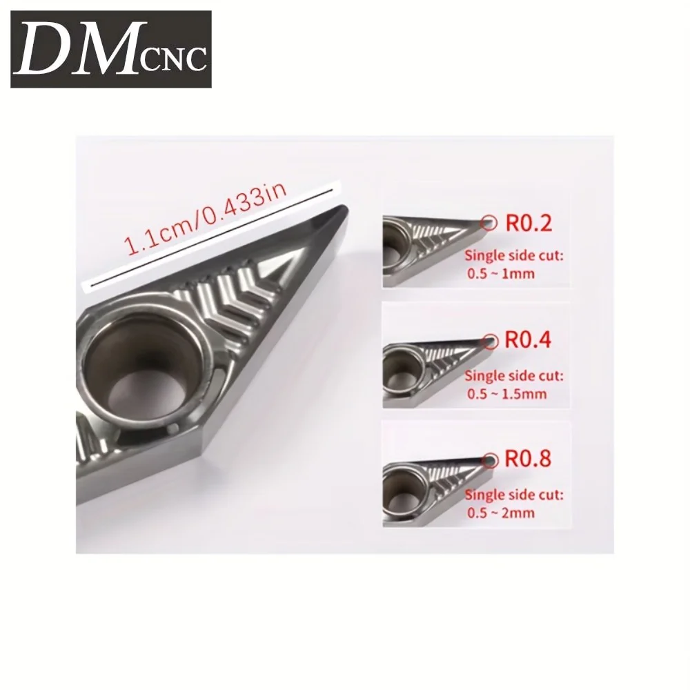 

12 шт. SVJCR/SVJCL1212H11 + VCGT110304 ZM01 набор твердосплавных инструментов для токарной обработки алюминия/стали с ЧПУ