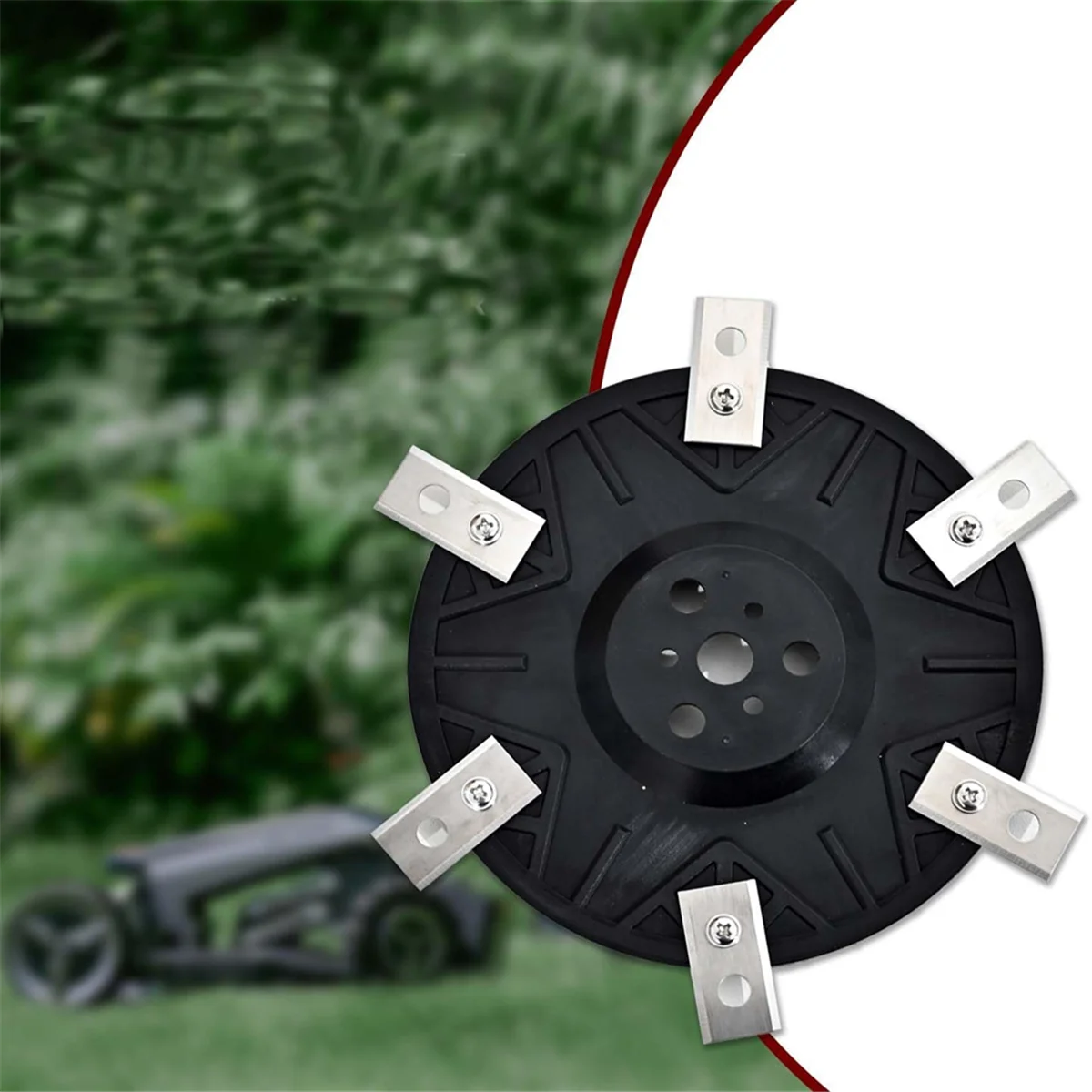 

BAAQ лезвие диска 6 шт. сменное лезвие для роботов-косилок Landroid, лезвие M700 M500 WR167E WR141E лезвие робота-косилки