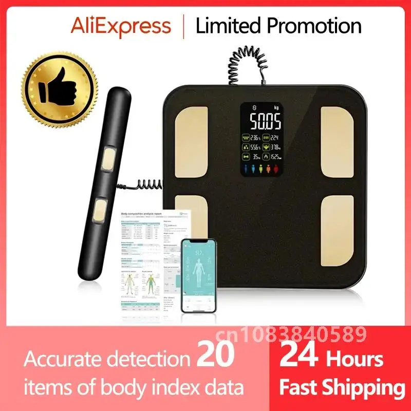 Smart Bioimpedance Scale 2023 New Smart Body Composition Scale Digital Scale Body Fat Weight Scale Balance Bioimpedance Scale