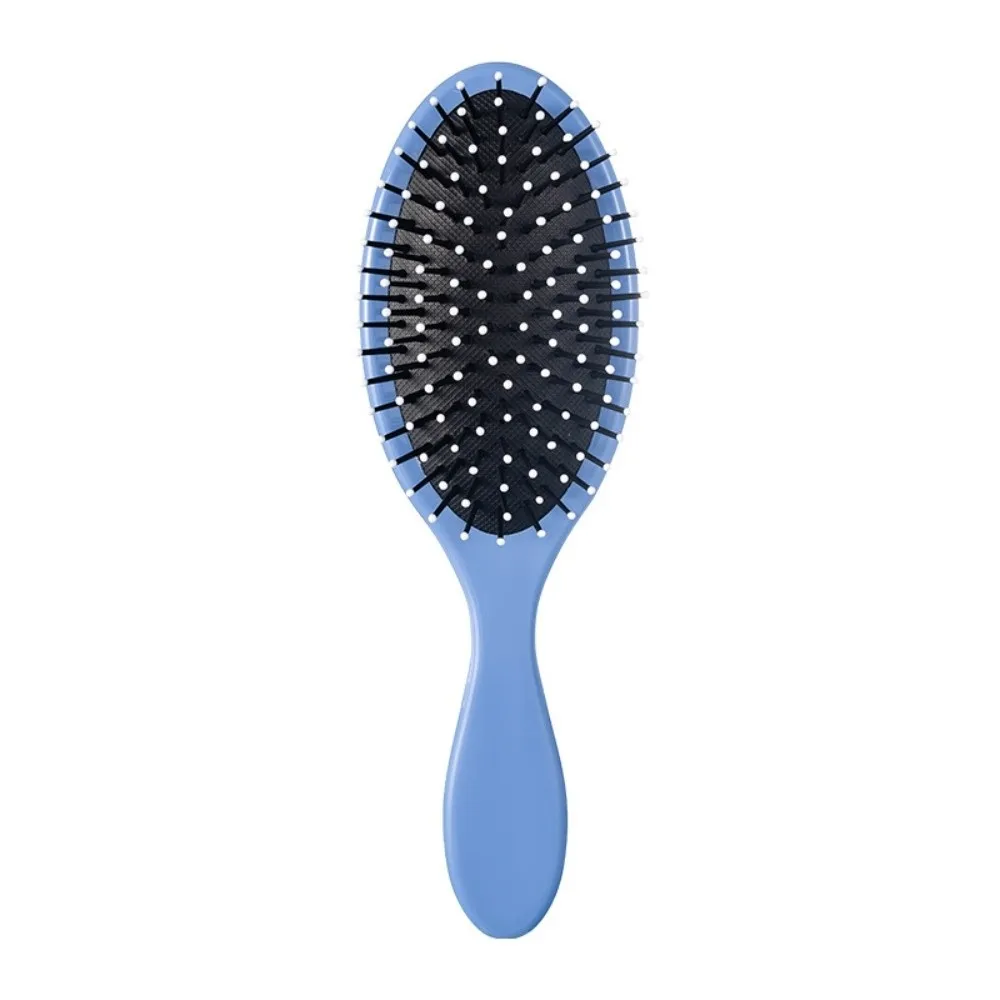 Oval Air Cushion Hair Brush Wet & Dry Use Multicolor Detangling Hair Brush Fine Tooth Anti-static Airbag Hair Comb