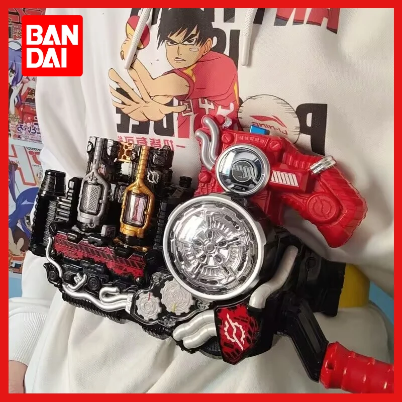 

Original Kamen Rider Build Hazard Trigger Bandai Crushed Ice Super Bes Suit Anime Action Figure Model Accessories Model Gifts