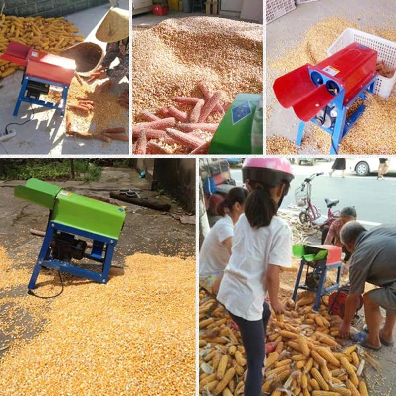 

Automatic Corn Thresher Household Electric Corn Cob Machine Automatic Commercial Corn Thresher