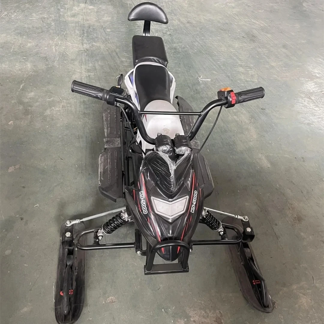 

Popular Entertainment Electric Snowmobile Kids Snow Racer Vehicle Tracks For Snow