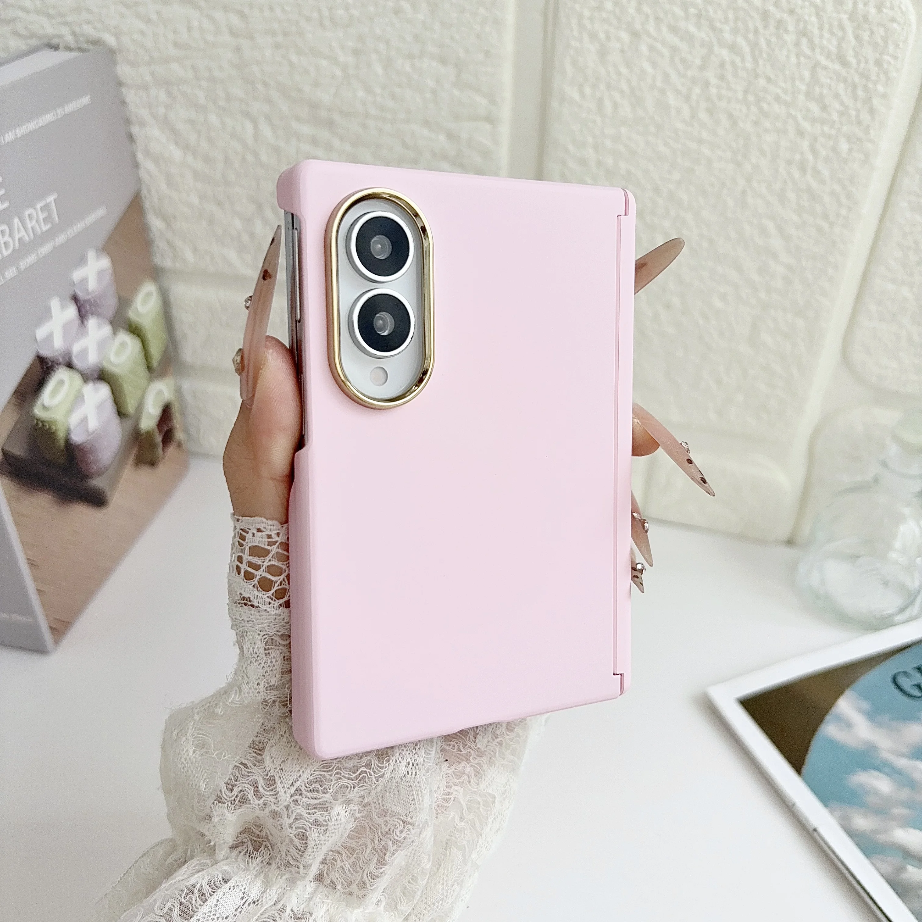 New Magnetic Skin Feel Case for For Samsung Galaxy Z Fold8 Fold 8 Wide Shockproof for Magsafe Camera Protection Slim Fit