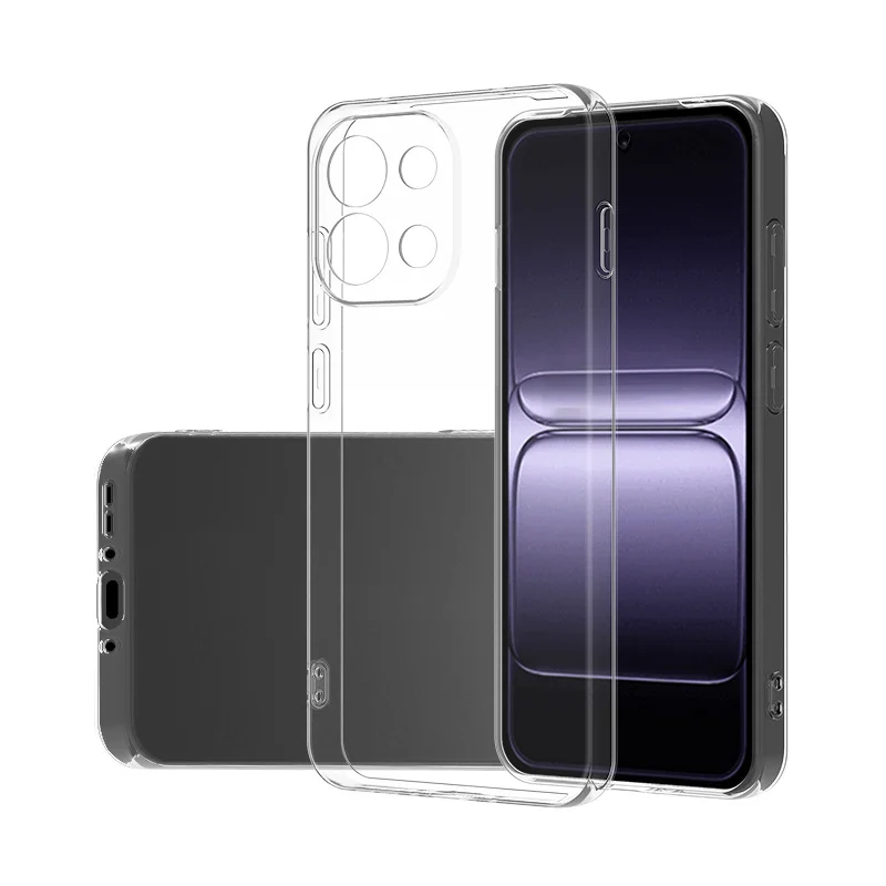 For OnePlus 15 Case Ultra Thin Transparent TPU Soft Back Cover For OnePlus15 5G Clear Case One Plus 15 Bumper