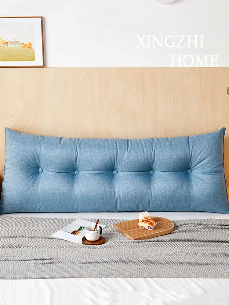 

Простая современная синяя льняная подушка-кровать Cuion, съемная барная та-мягкая подушка Paable, домашняя декоративная подушка Cuion