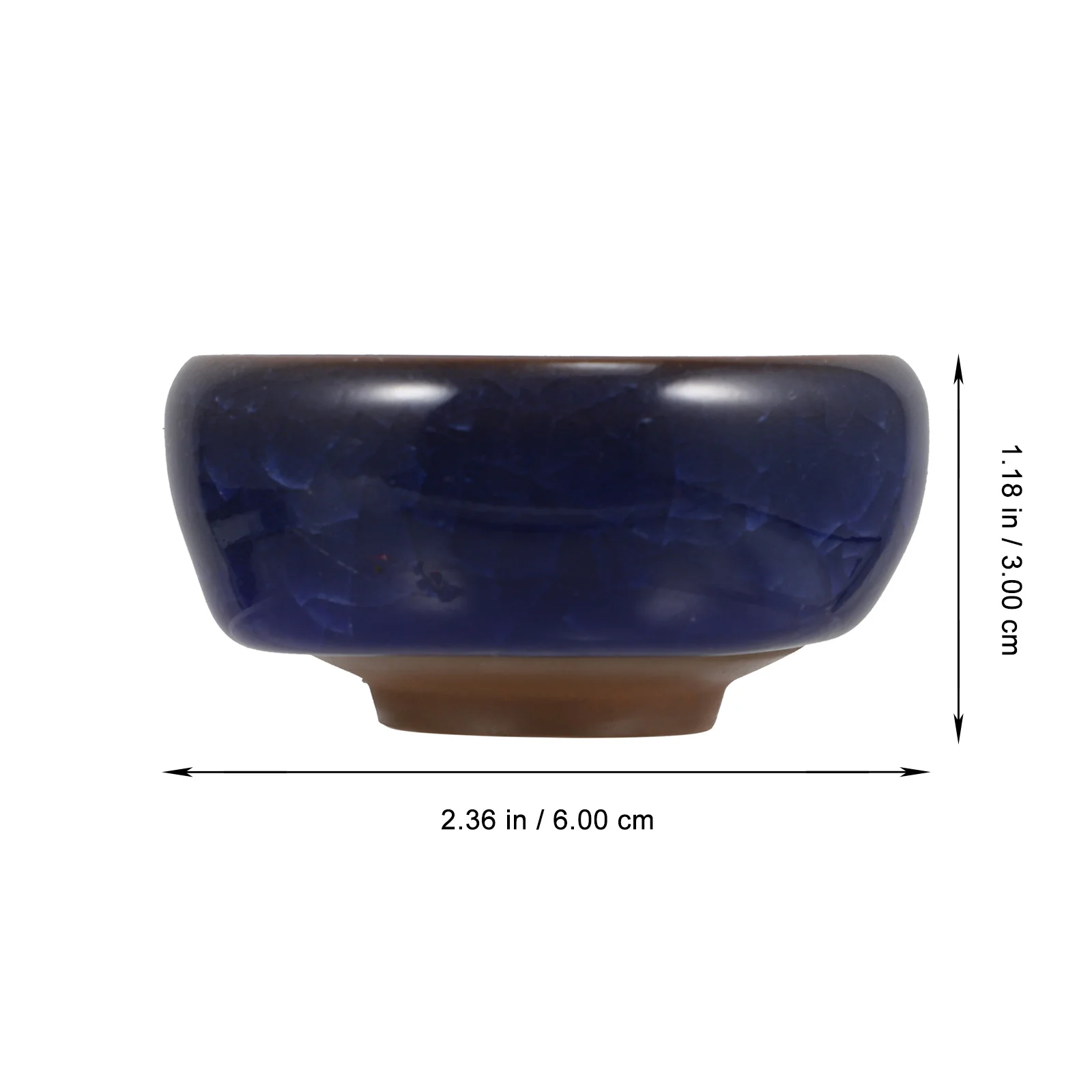 2 قطعة صينية حبر السيراميك تصميم رائع للخط والرسم سطح أملس استخدام طويل الأمد طبق حبر السيراميك #4