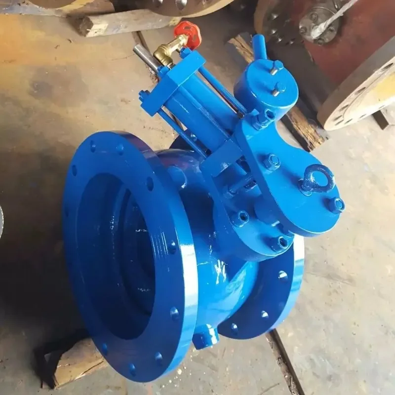 hot sale Butterfly buffer check valve HH47X-16 micro-resistance slow closing butterfly check valve, non-standard