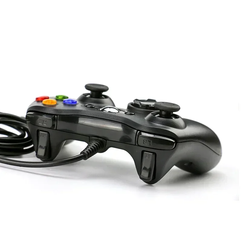 Gamepad joystick portatile con controller Xbox 360 cablato USB per PC Windows compatibile con giochi Xbox