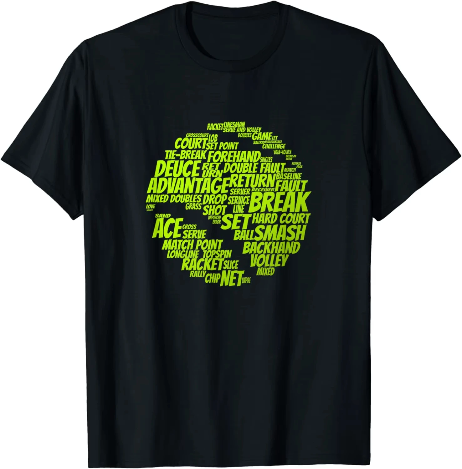 Camiseta con gráfico de jugador de tenis y pelota de tenis, camisetas gráficas, ropa para hombre, camisetas harajuku de gran tamaño