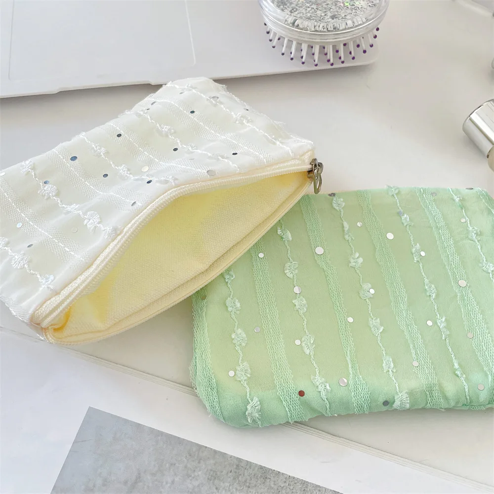 تألق ثلاثية الأبعاد الشيفون زهرة محفظة نسائية للعملات المعدنية محفظة مفتاح سماعة الحقيبة عملة الحقيبة حافظة للبطاقات حامل رخصة القيادة الفتيات لطيف محفظة