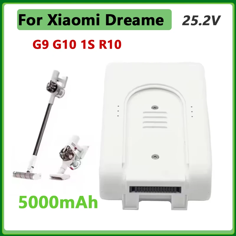 25,2 V 5000 mAh NEUER wiederaufladbarer Lithium-Ionen-Akku für kabellosen Staubsauger Xiaomi Mijia