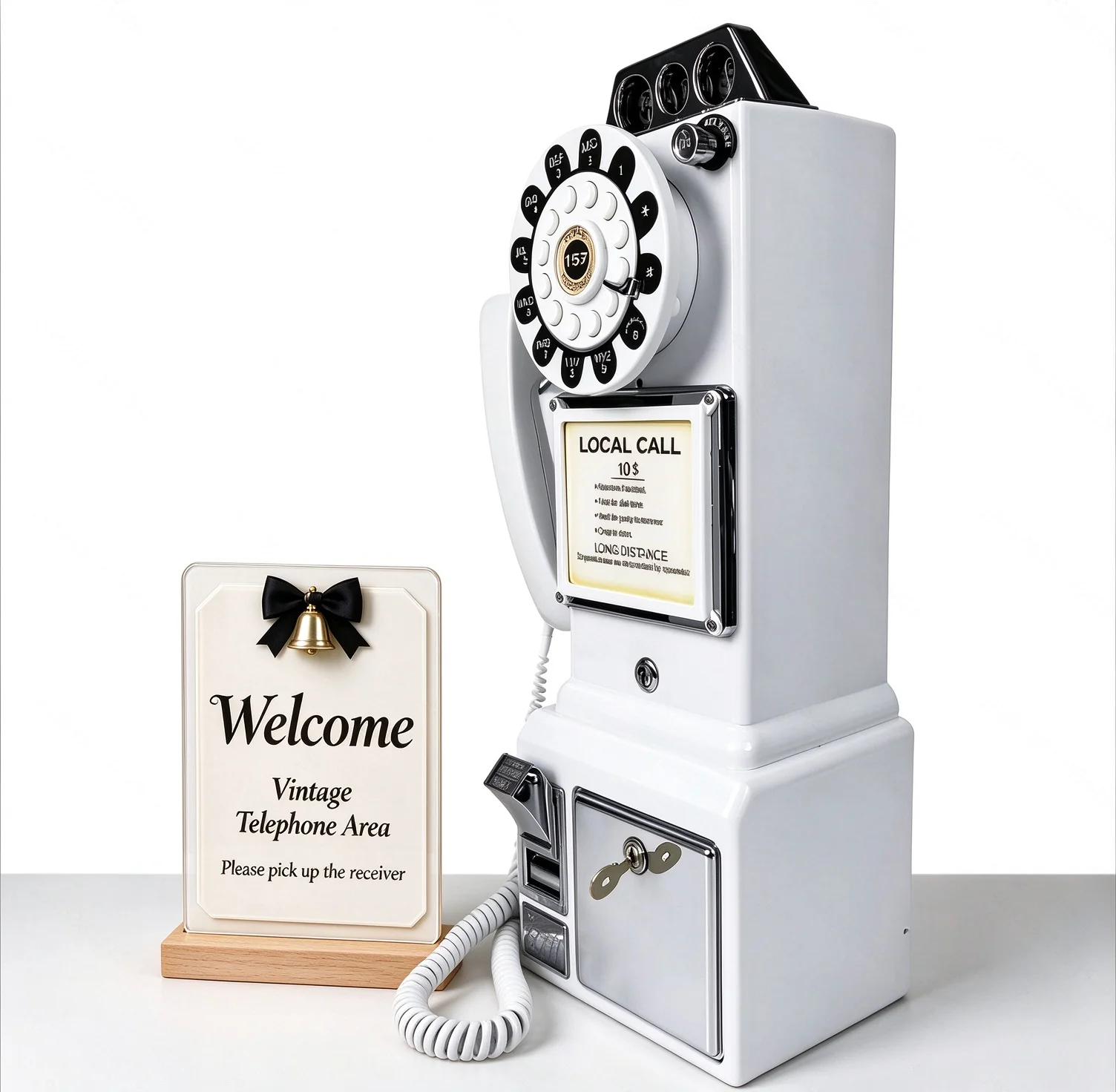 The recording telephone can be used as an audio message book, which is suitable for weddings, birthdays, parties, and graduation