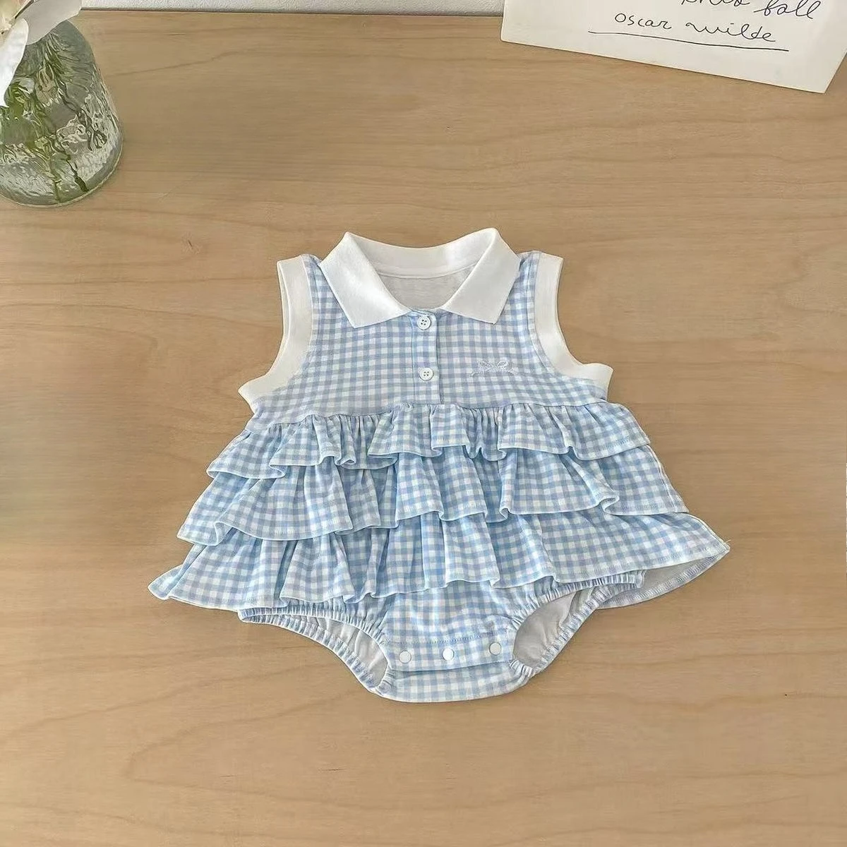 

Babyclothes Summer clothes Hundred days of small month-old clothes Skirt Full moon fart clothes Babygirl year-old princess dress