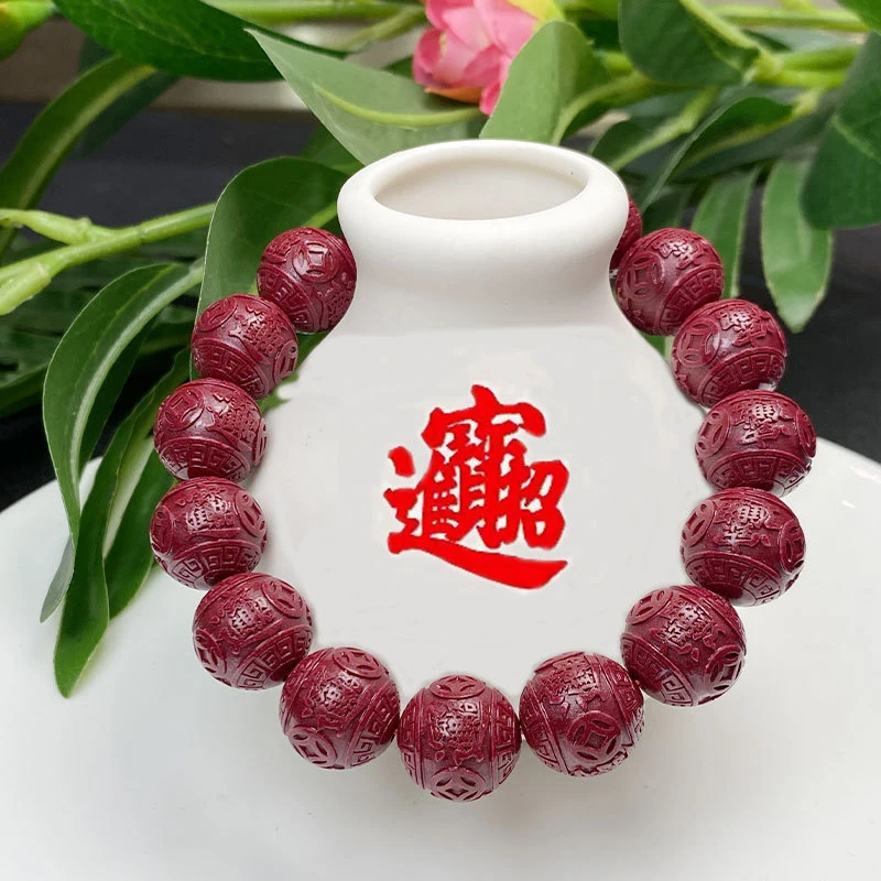 

Lucky Wealth-Attracting , High Content, Men's and Women's Purple Gold Sand Bracelet