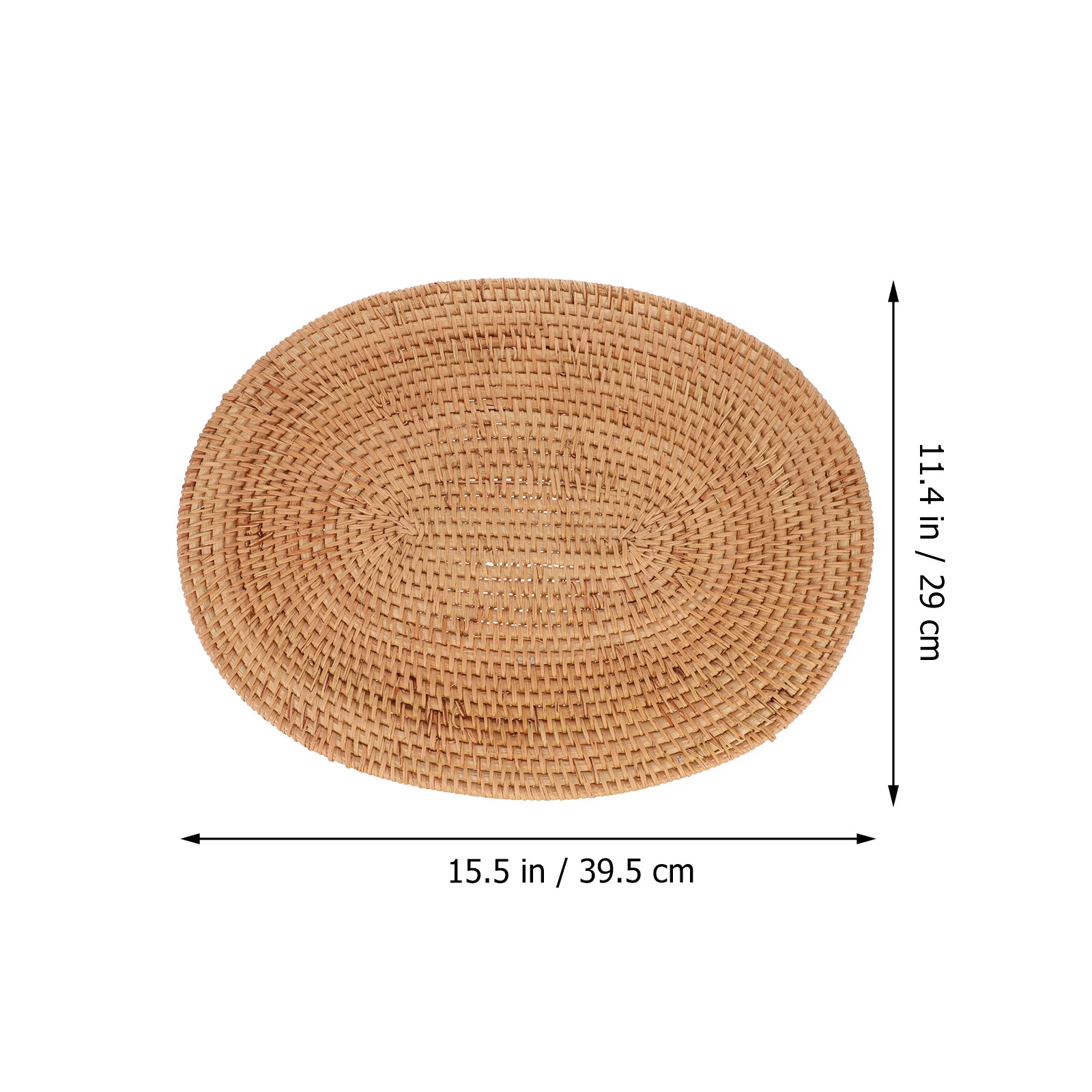 

1Pcs Heat Insulated Placemat Decorative Woven Table Mat Dining Room Protection Heat Proof Pad Scratch Resistant