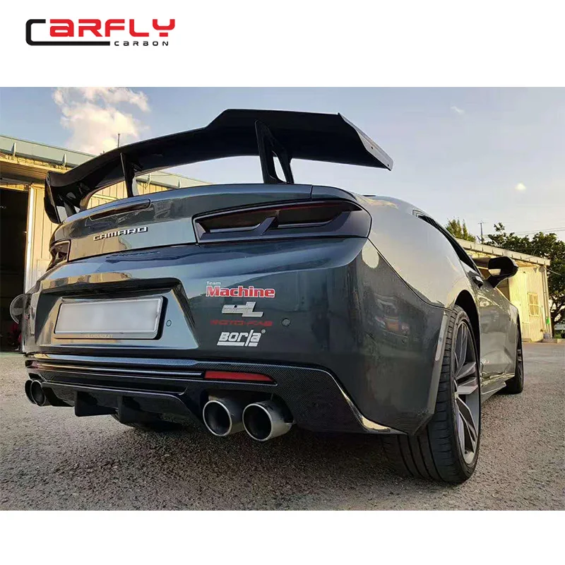 

Задний спойлер ZL1 1LE из углеродного волокна для Camaro 2016-2018 гг.