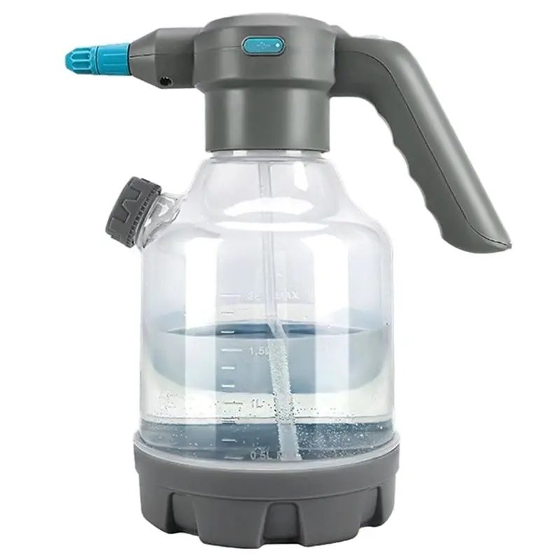 

A03F-New 3L Electric Watering Adjustable Nozzle Gardening Non-Slip Handle Watering Kettle