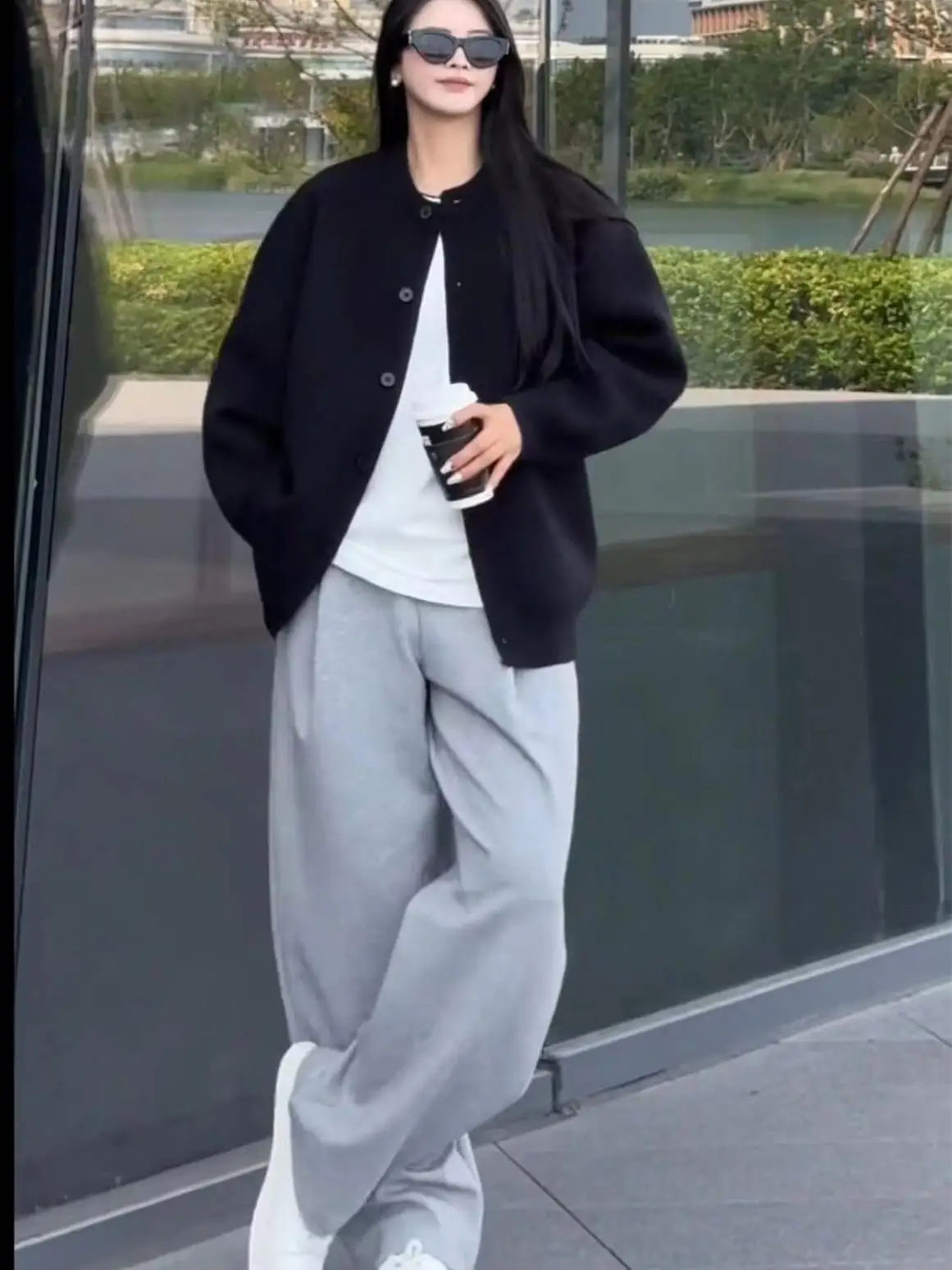 

Утягивающие повседневные брюки с высокой талией и широкими штанинами, мужские модные брюки свободного покроя, 3D пошивные плиссированные универсальные осенние новые поступления